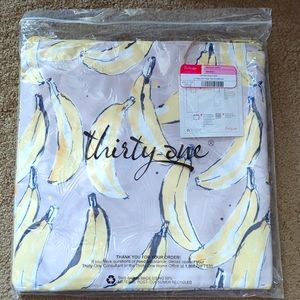 New thirty-one beach mat in bananas print